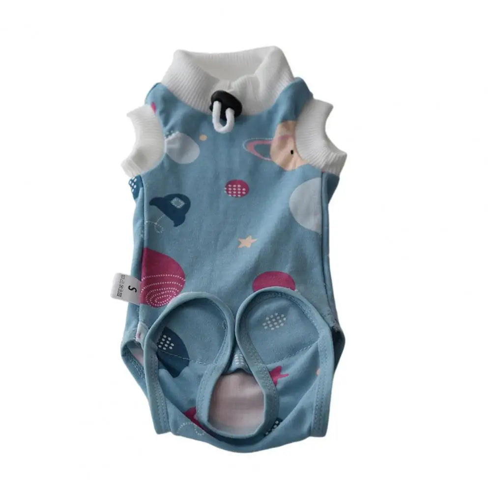 Cotton Pet Surgery Rehabilitation Clothing Post Operative Cat Clothes Cat Recovery Suit Kitten Vest Cat Accessories